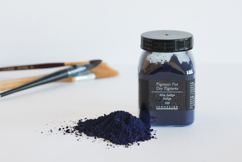 Image of Pigment Sennelier Indigo 50g -F  308 133001308 3046450222491