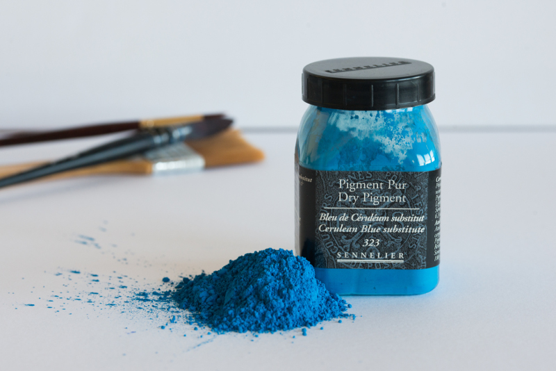 Image of Pigment Sennelier Cerulean blue Hue 145g -A  323 133001323 3046450221715