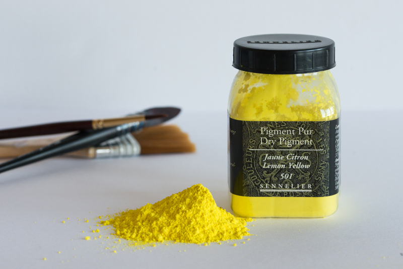Image of Pigment Sennelier Lemon yellow 100g -B  501 133001501 3046450221944