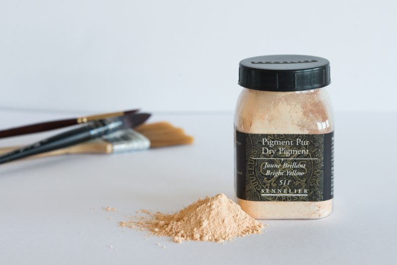 Image of Pigment Sennelier Bright yellow 80g -B  511 133001511 3046450221791