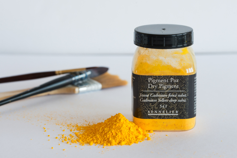 Image of Pigment Sennelier Cad yel deep hue 100g -B  543 133001543 3046450221814