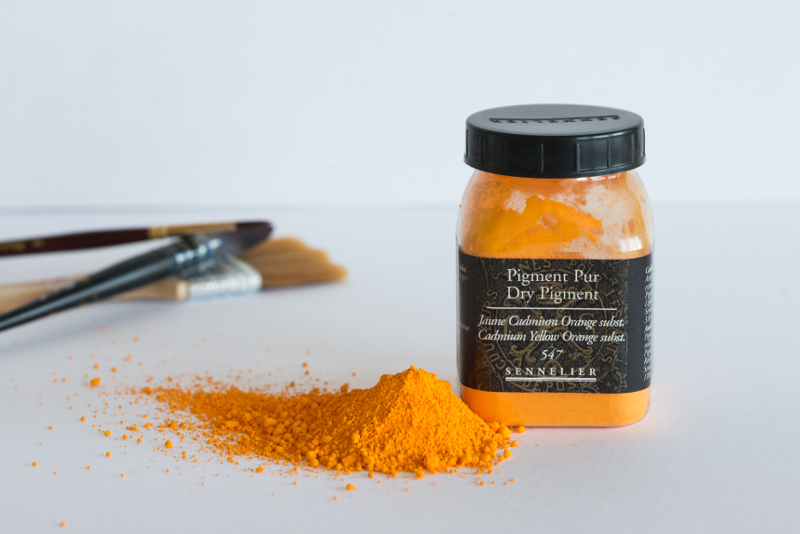Image of Pigment Sennelier Cad yel orange hue 100g -C  547 133001547 3046450221845