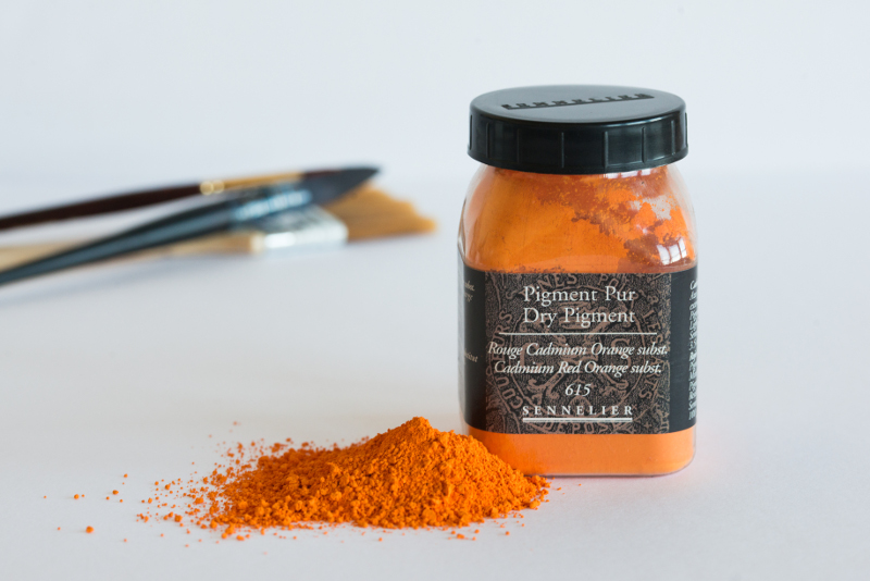 Image of Pigment Sennelier Cad red or hue 100g -C   615 133001615 3046450222125