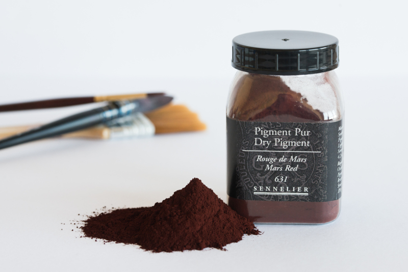 Image of Pigment Sennelier Mars red 120g -E  631 133001631 3046450222194