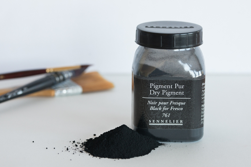 Image of Pigment Sennelier Black for fresco 35g -A  761 133001761 3046450222057