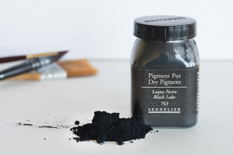 Image of Pigment Sennelier Black lake 80g -D   763 133001763 3046450222026