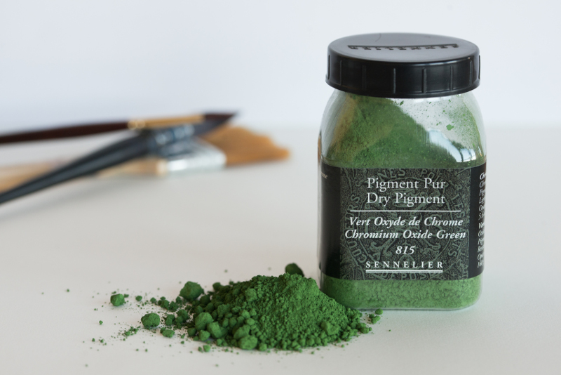 Image of Pigment Sennelier Chromium ox Green 160g -C  815 133001815 3046450222385