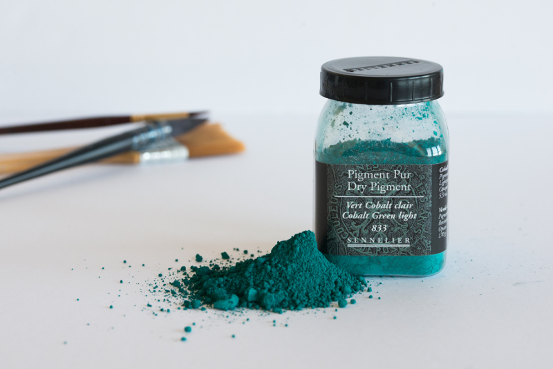 Image of Pigment Sennelier Cobolt green light 120g -G 833 133001833 3046450222347