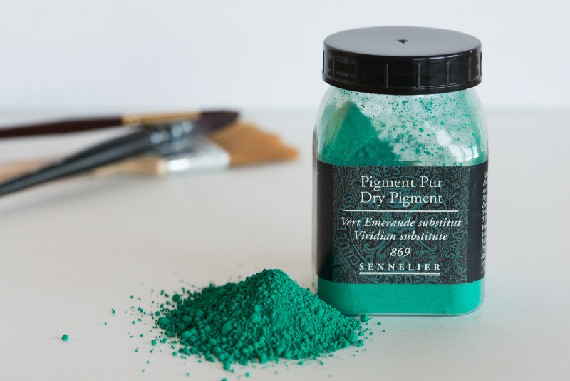 Image of Pigment Sennelier Viridian hue 170g -C   869 133001869 3046450222361