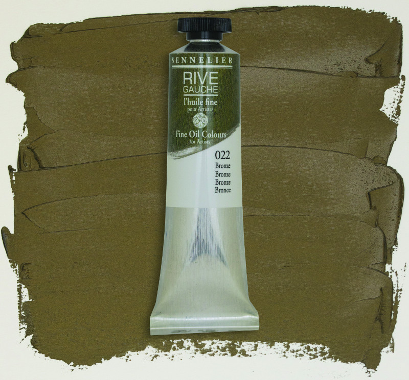 Image of Oljefärg Sennelier Rive Gauche 40ml  Bronze 022 (3F) 130312022 3046450765820