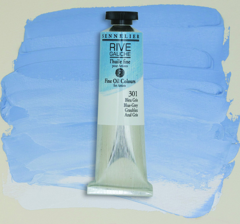 Image of Oljefärg Sennelier Rive Gauche 200ml  Blue-Grey 301 130332301 3046450766148