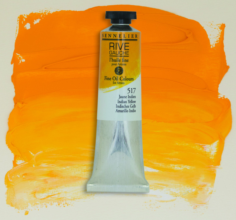 Image of Oljefärg Sennelier Rive Gauche 200ml  Indian Yellow 517 130332517 3046450765912