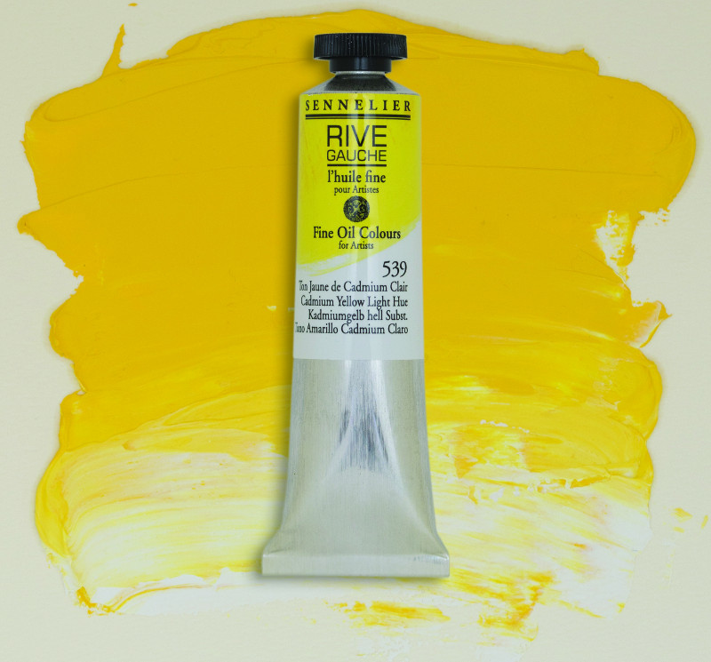 Image of Oljefärg Sennelier Rive Gauche 200ml  Cadmium Yellow Light Hue 539 130332539 3046450765875