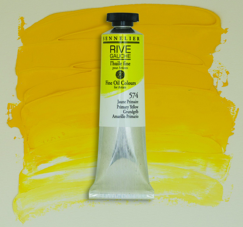 Image of Oljefärg Sennelier Rive Gauche 200ml  Primary Yellow 574 130332574 3046450765899