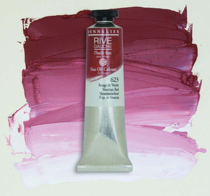 Image of Oljefärg Sennelier Rive Gauche 200ml  Venetian Red 623 130332623 3046450766308