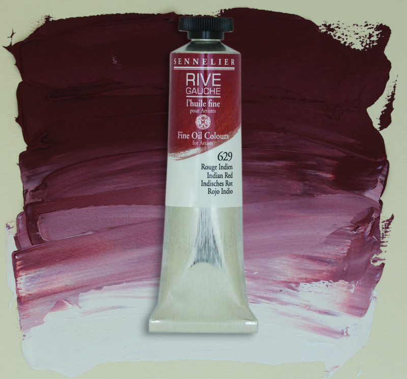 Image of Oljefärg Sennelier Rive Gauche 200ml  Indian Red 629 130332629 3046450766315