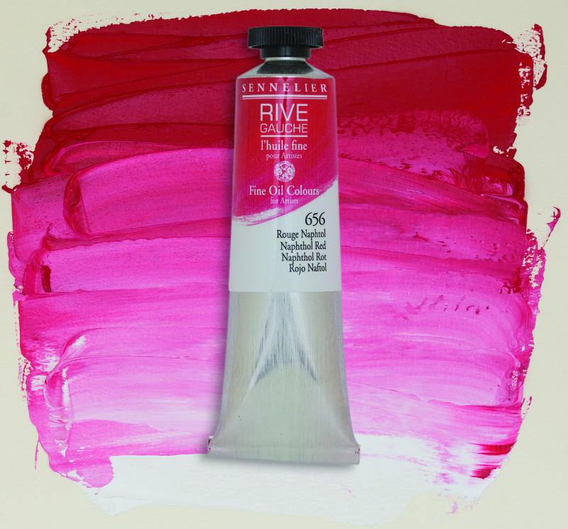 Image of Oljefärg Sennelier Rive Gauche 200ml  Naphthol Red 656 130332656 3046450765981