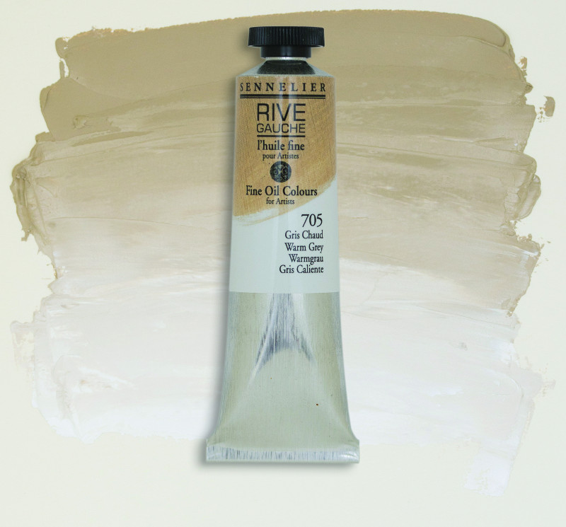 Image of Oljefärg Sennelier Rive Gauche 200ml  Warm Grey 705 130332705 3046450766360