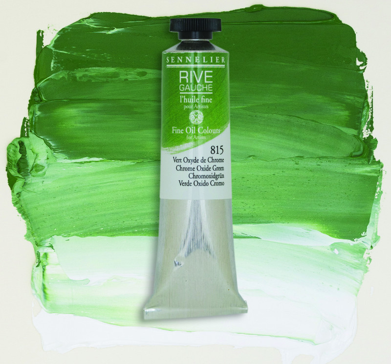 Image of Oljefärg Sennelier Rive Gauche 200ml  Chrome Oxide Green 815 130332815 3046450766216