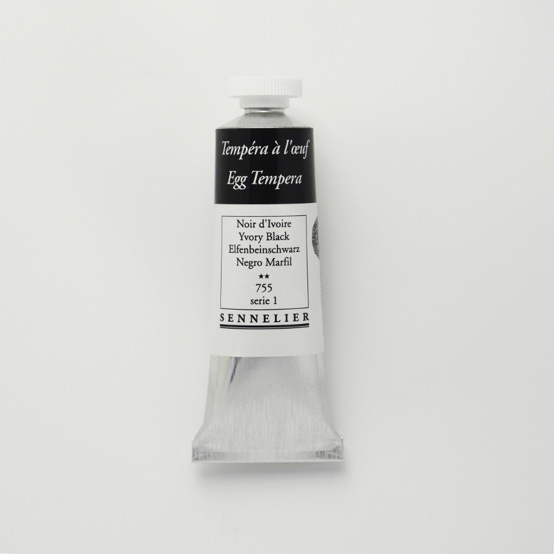 Image of Äggtempera Sennelier 34ml Ivory Black -S1  755 (3F) 131006755 3046450332121