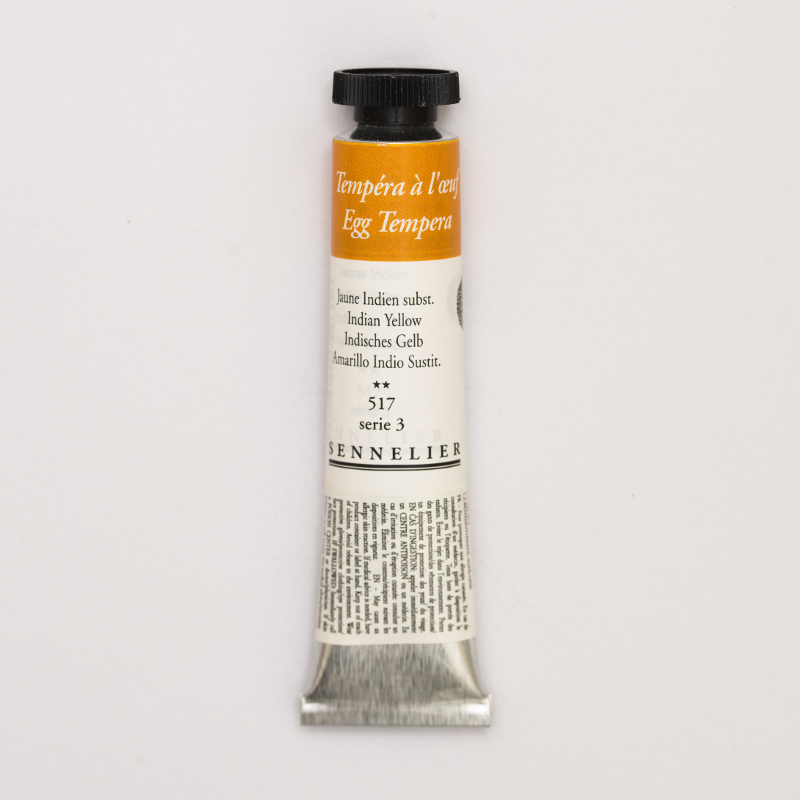 Image of Äggtempera Sennelier 21ml Indian yellow subst   - S3  517 (3F) 131001517 3046450189633