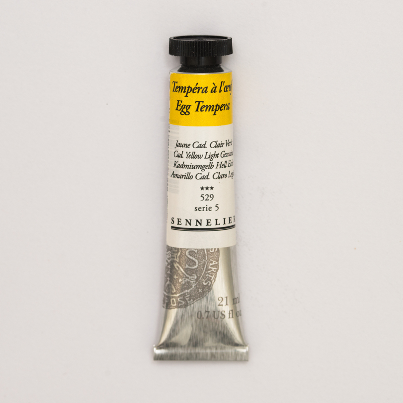 Image of Äggtempera Sennelier 21ml Cadmium yellow light - S5  529 (3F) 131001529 3046450189640