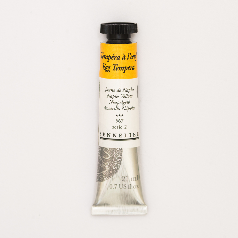 Image of Äggtempera Sennelier 21ml Naples yellow - S2  567 (3F) 131001567 3046450189671
