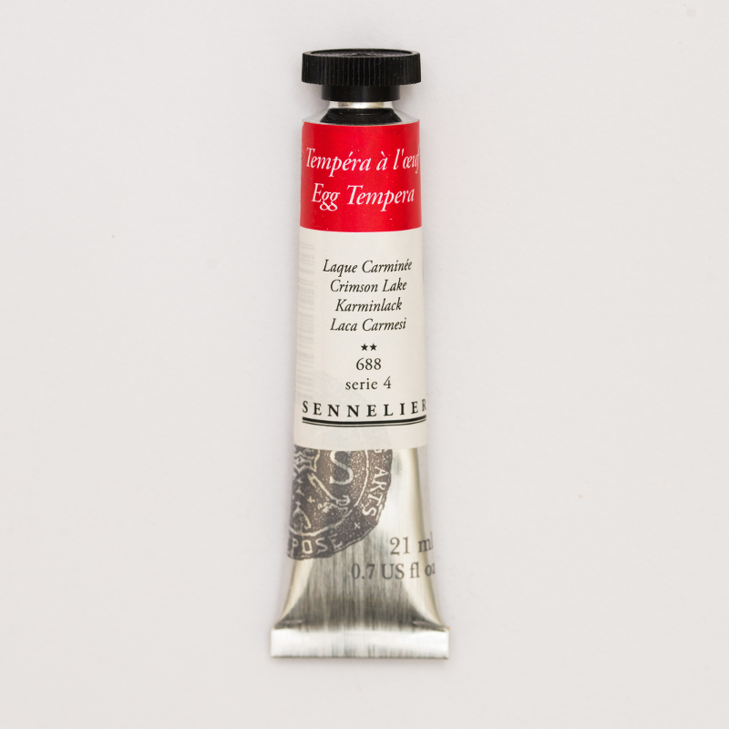Image of Äggtempera Sennelier 21ml Crimson lake - S4  688 (3F) 131001688 3046450189725