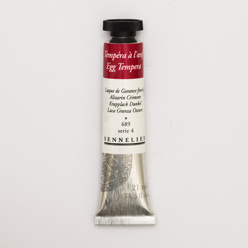 Image of Äggtempera Sennelier 21ml Madder lake deep - S4  689 (3F) 131001689 3046450189732