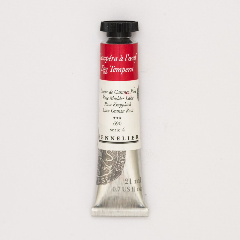 Image of Äggtempera Sennelier 21ml Madder lake pink - S4  690 (3F) 131001690 3046450189749