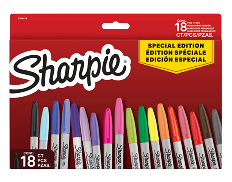 Image of SHARPIE FINE BIG PACK HANGTCK18 ASSORTED Hanging Tuck 6 2204015 3026982040152