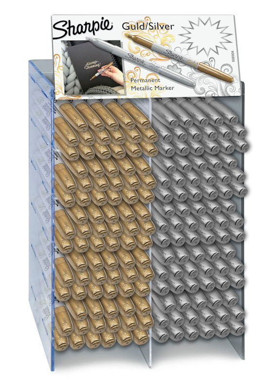Image of Ställ Sharpie Fiberpenna Metallic 96 pennor 998903 Paket