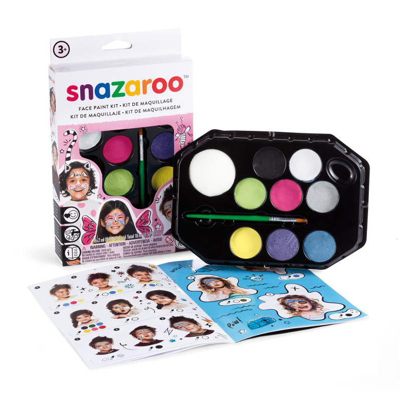 Image of Ansiktskritset Snazaroo FACE PAINT KIT GIRL  NORDIC 3+ 1180137 766416101372
