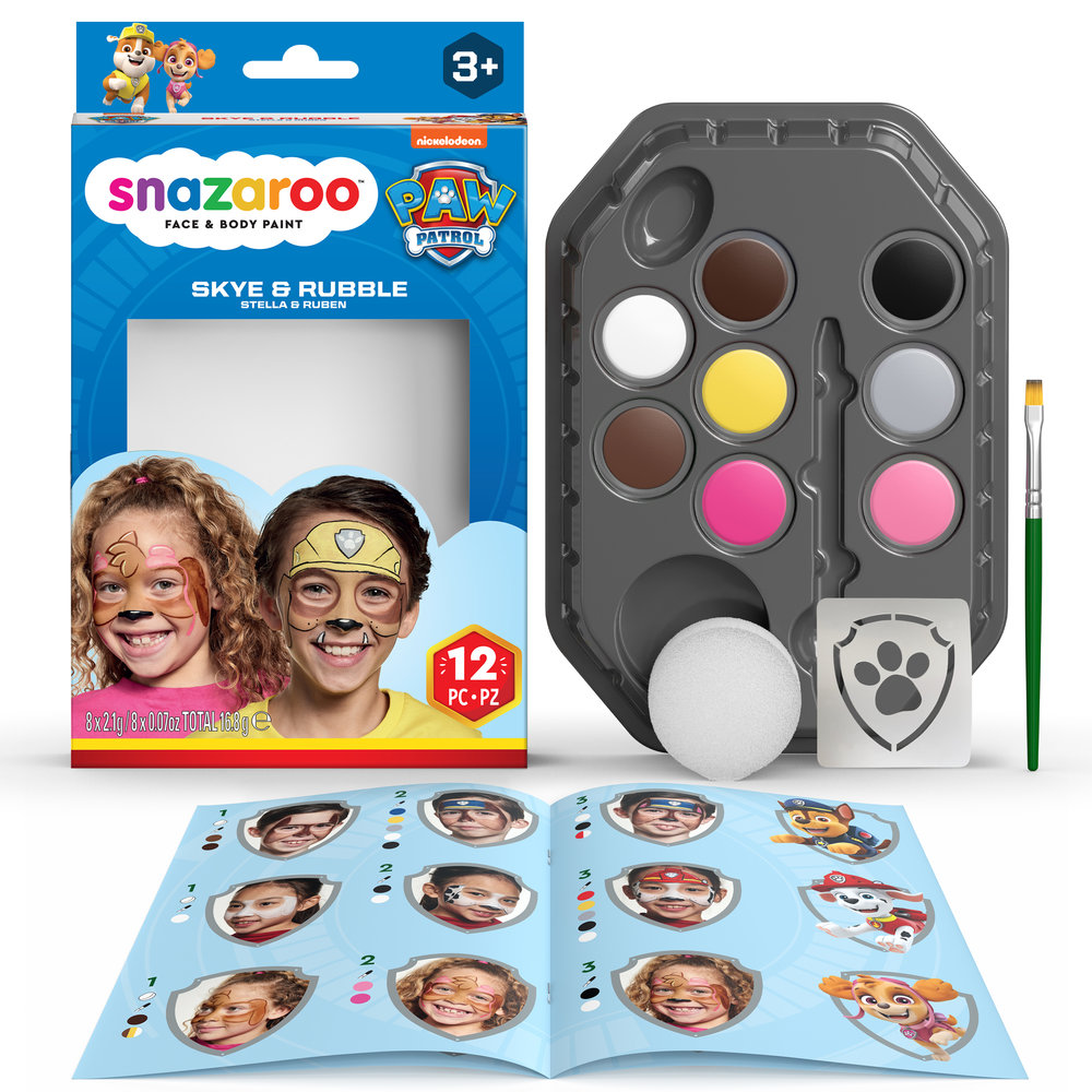 Image of Snazaroo PAW Patrol Hang Pack Skye & Rubble 1172201 766416101839