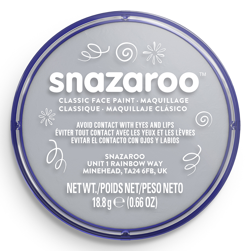 Image of Ansiktsfärg Snazaroo 18ml Blister Light grey (5F) 1119122 766416111227