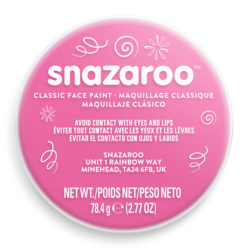 Image of Ansiktsfärg Snazaroo 18ml Puck Bright pink (5F) 1118058 766416180582