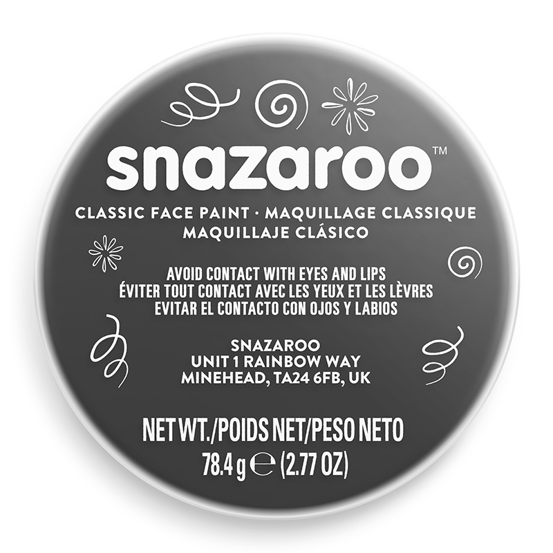 Image of Ansiktsfärg Snazaroo 18ml Puck Black (5F) 1118111 766416181114