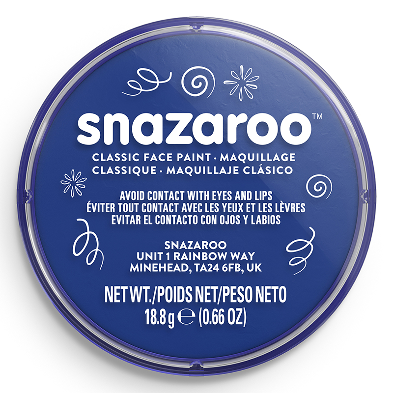 Image of Ansiktsfärg Snazaroo 18ml Puck Royal blue (5F) 1118344 766416183446
