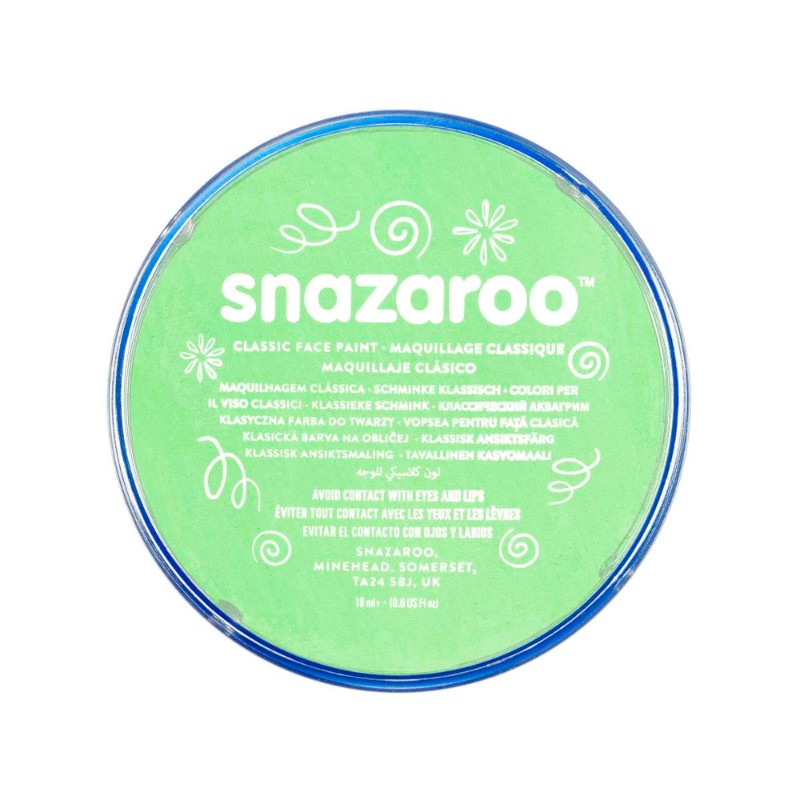 Image of Ansiktsfärg Snazaroo 18ml Puck Pale green       (5F) 1118400 766416184009
