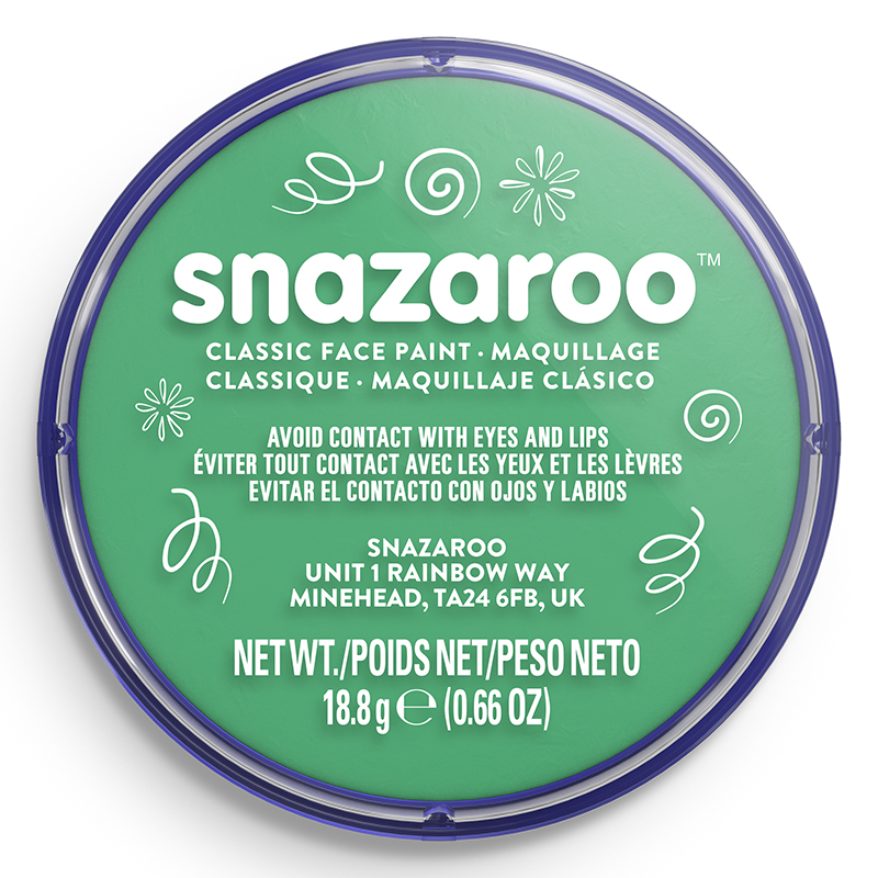 Image of Ansiktsfärg Snazaroo 18ml Puck Bright green (5F) 1118444 766416184443