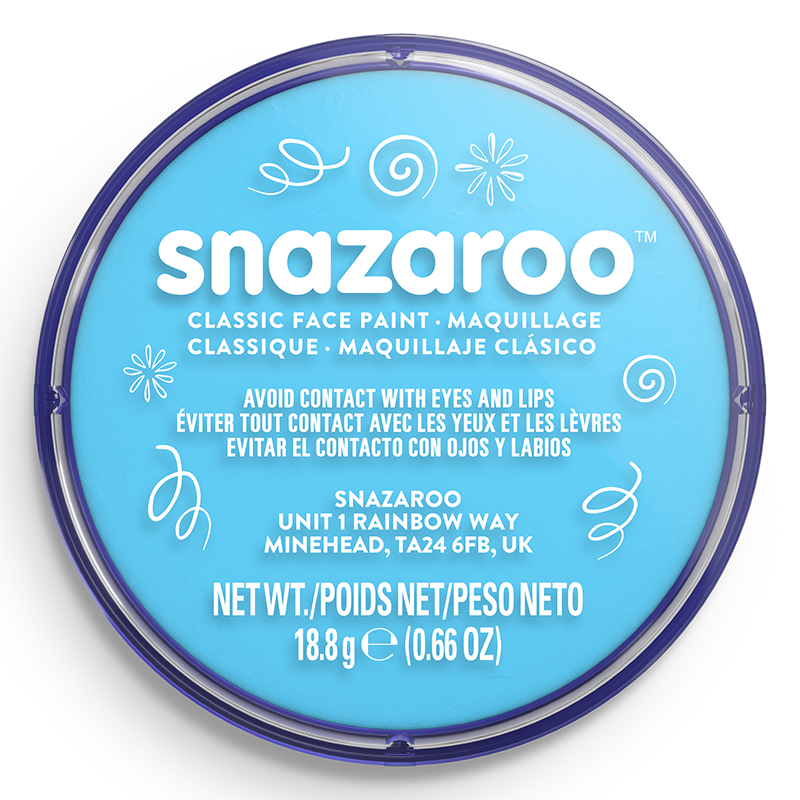 Image of Ansiktsfärg Snazaroo 18ml Puck Turquoise (5F) 1118488 766416184887