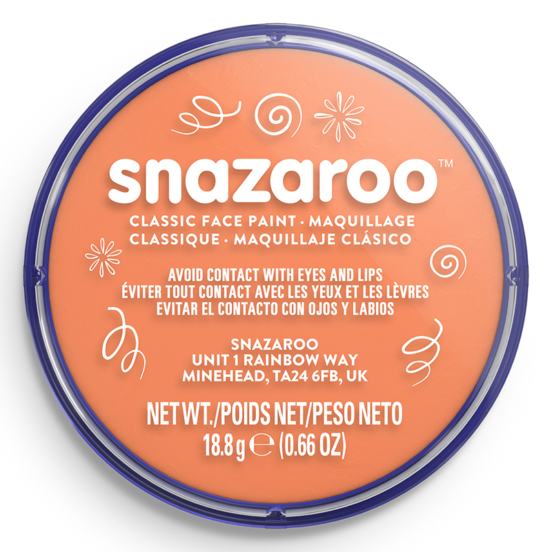Image of Ansiktsfärg Snazaroo 18ml Puck Apricot     (5F) 1118551 766416185518