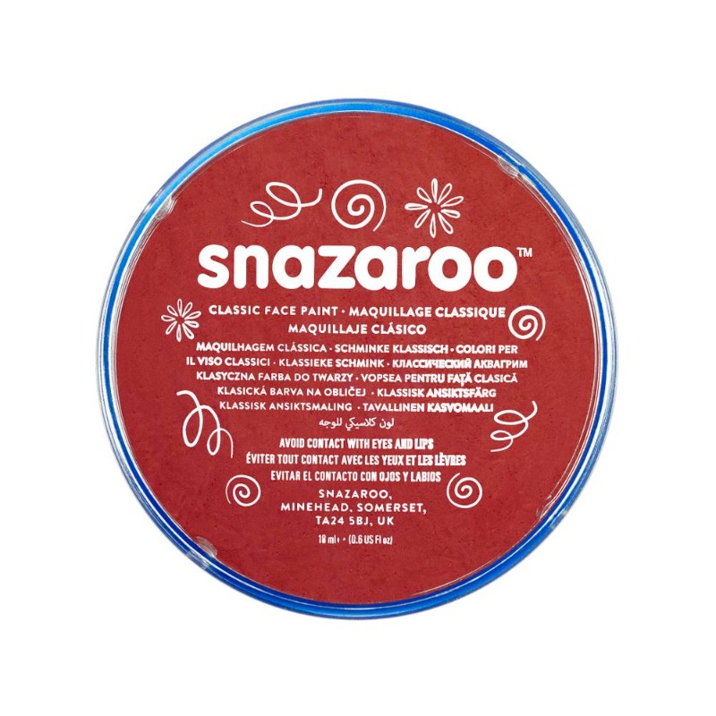 Image of Ansiktsfärg Snazaroo 18ml Puck Burgundy     (5F) 1118866 766416188663
