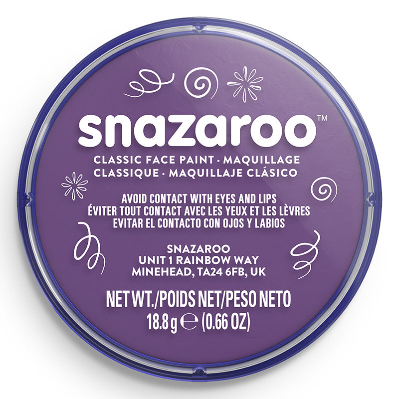 Image of Ansiktsfärg Snazaroo 18ml Puck Purple (5F) 1118888 766416188885