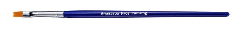 Image of Ansiktspenselset Snazaroo Fine flat brush (blue) 1192030 766416427618