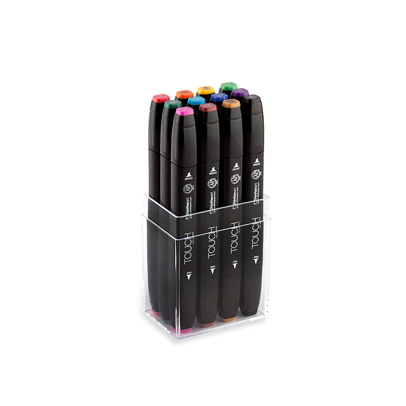Image of Touch Twin Marker 12 Set [Main Color] 1101213 8809309663372