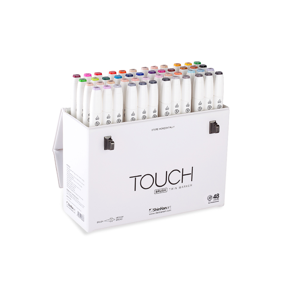 Image of Touch Twin 48 BRUSH Marker Set 1214800 8809326960386