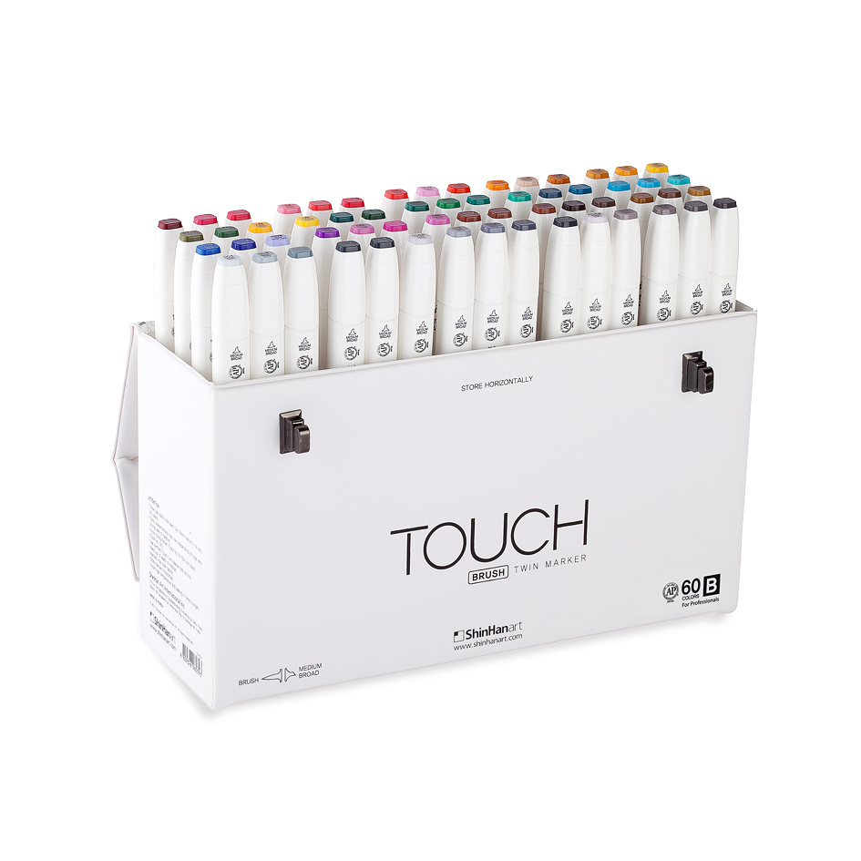 Image of Touch Twin 60 BRUSH Marker Set [B] 1216031 8809326960393
