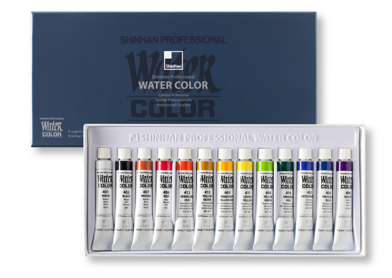Image of Akvarellset ShinHan PRO Watercolor 13x7,5ml tuber 12250700013 8803332500123