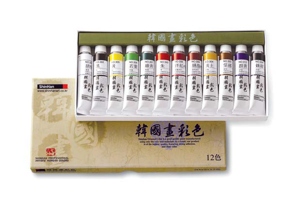 Image of Korean Artist Color ShinHan 12x20ml 14251800012 8803332460120